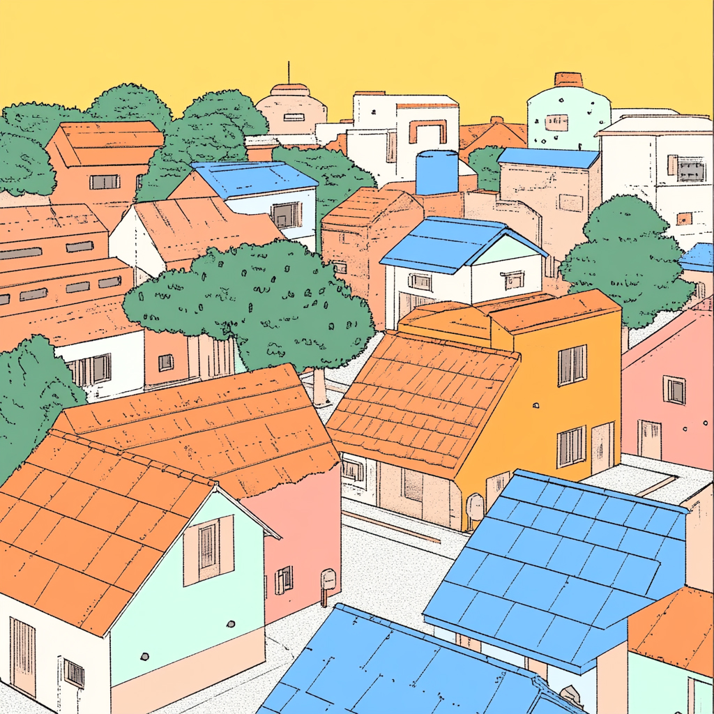 sref 589 | a town