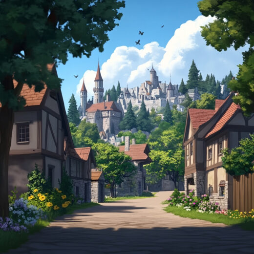 sref 58 | a town