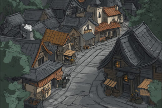 sref 5 | a town