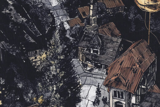 sref 604 | a town