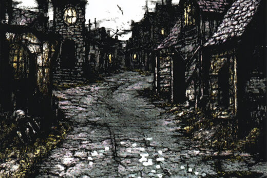 sref 613 | a town