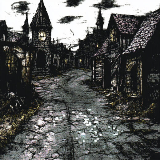 sref 613 | a town