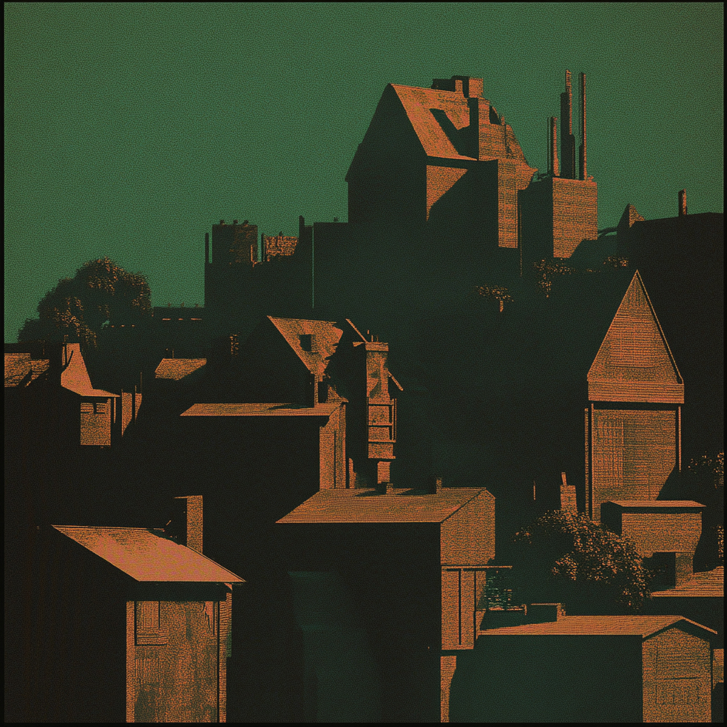 sref 617 | a town