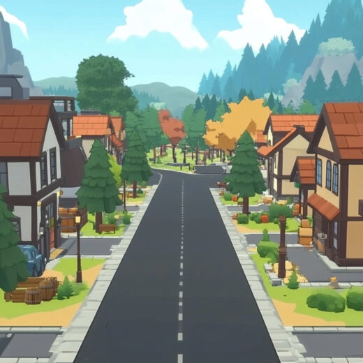 sref 619 | a town