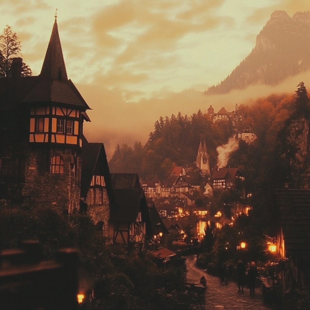 sref 628 | a town