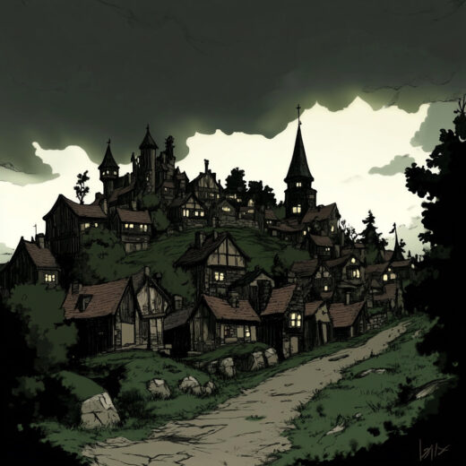 sref 62 | a town