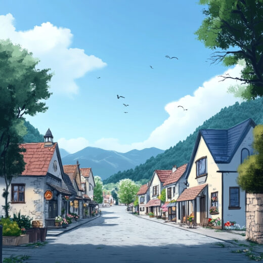 sref 637 | a town