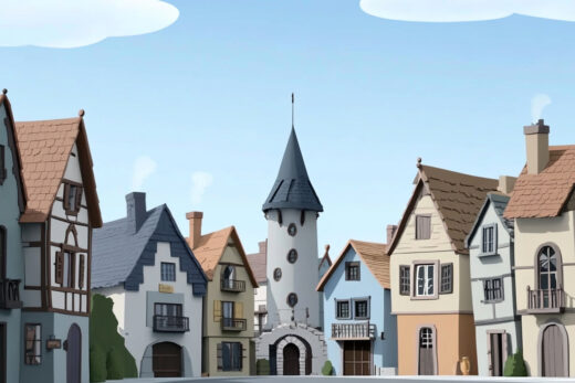 sref 641 | a town