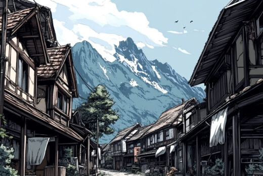 sref 655 | a town