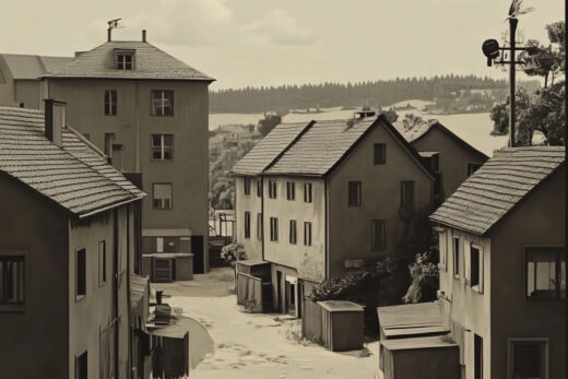 sref 658 | a town