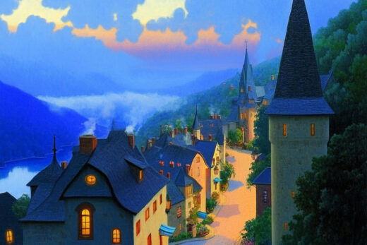 sref 65 | a town