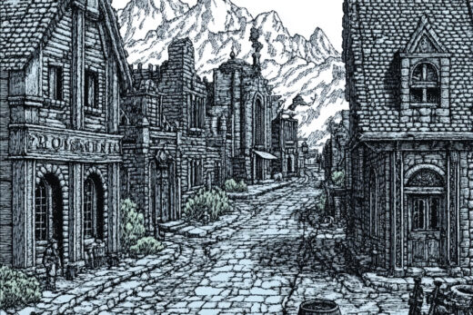 sref 660 | a town