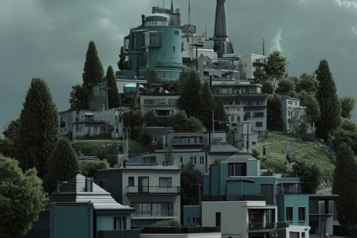 sref 664 | a town
