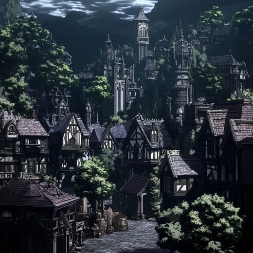sref 669 | a town