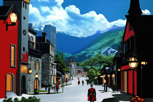 sref 67 | a town
