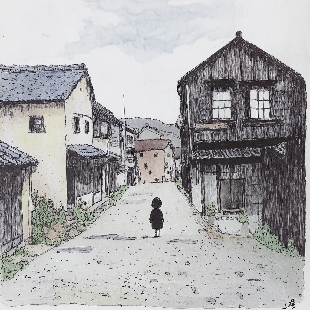 sref 691 | a town