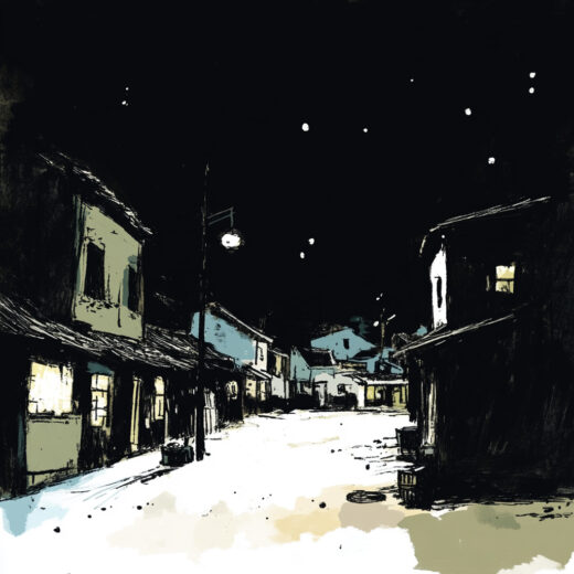 sref 695 | a town