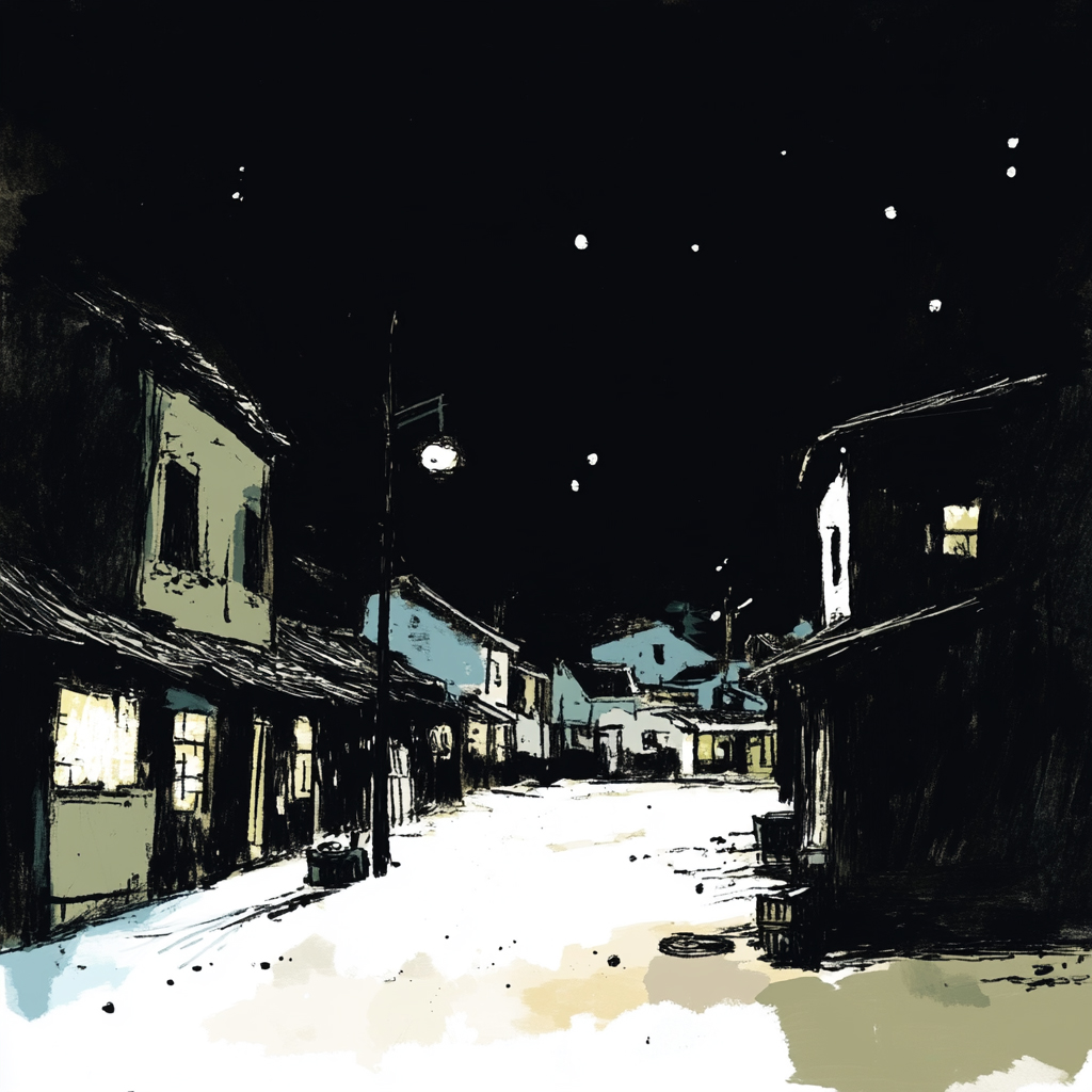 sref 695 | a town