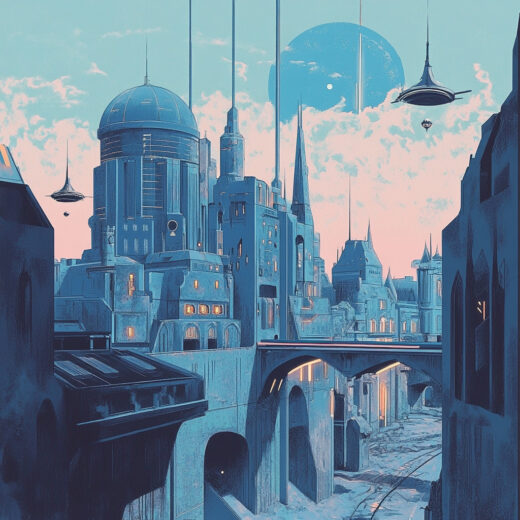 sref 6 | a town