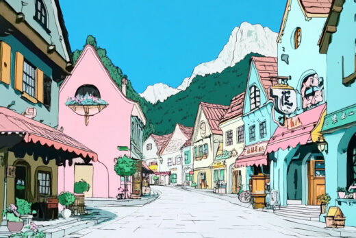 sref 701 | a town