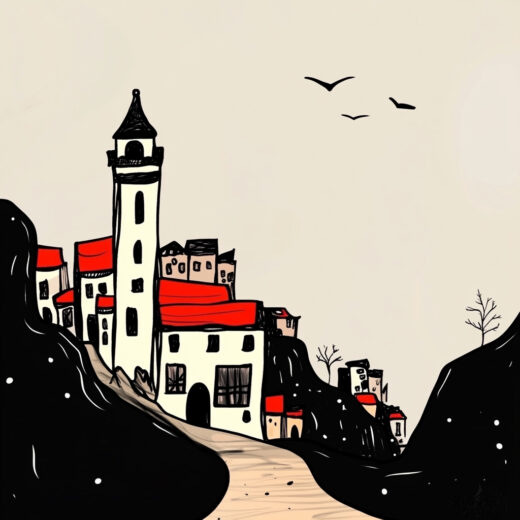 sref 71 | a town