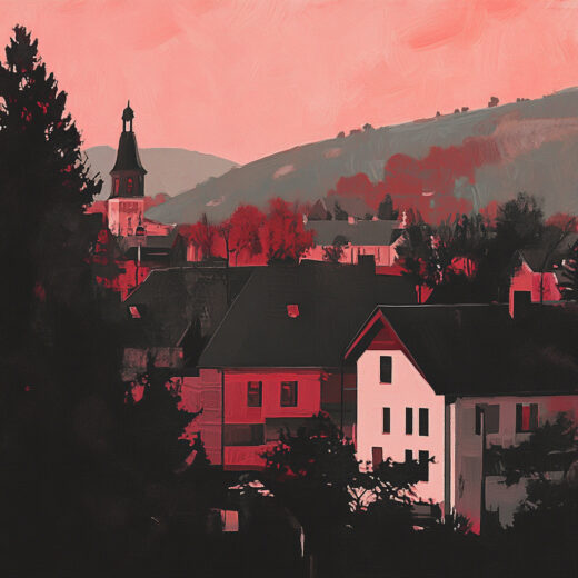 sref 733 | a town