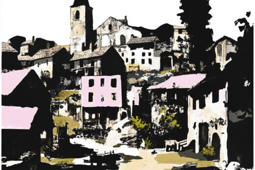 sref 743 | a town
