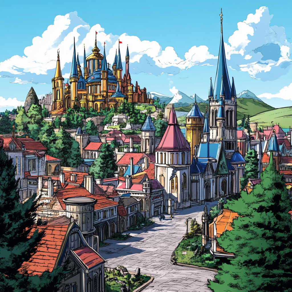 sref 753 | a town