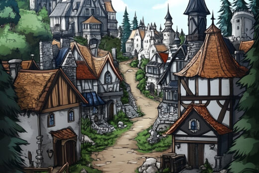 sref 759 | a town