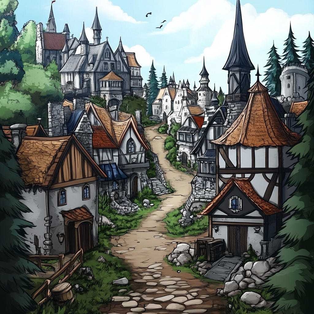 sref 759 | a town