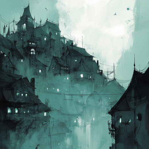 sref 75 | a town