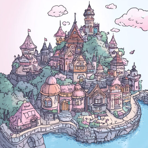 sref 769 | a town