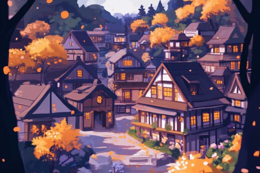 sref 79 | a town