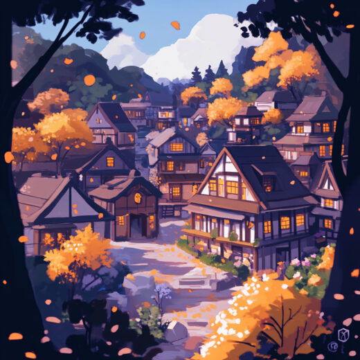 sref 79 | a town