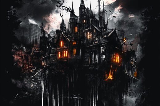 sref 805 | a town