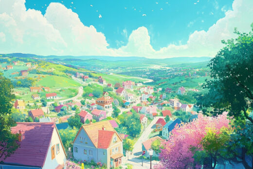 sref 820 | a town