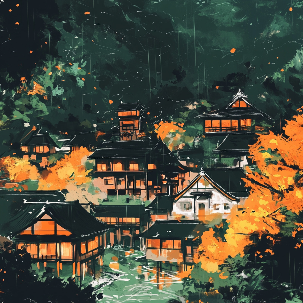 sref 830 | a town
