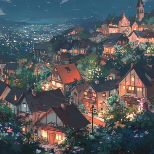 sref 83 | a town