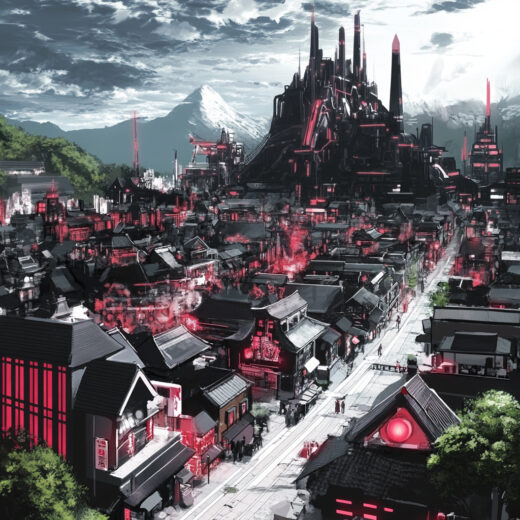 sref 855 | a town