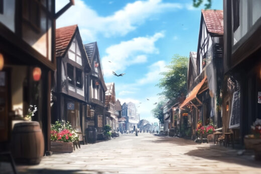 sref 860 | a town