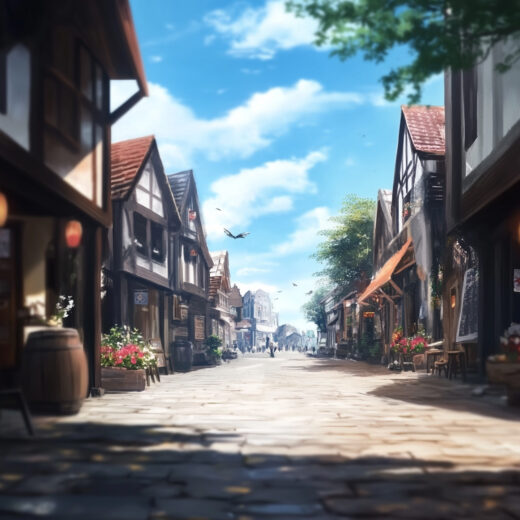 sref 860 | a town