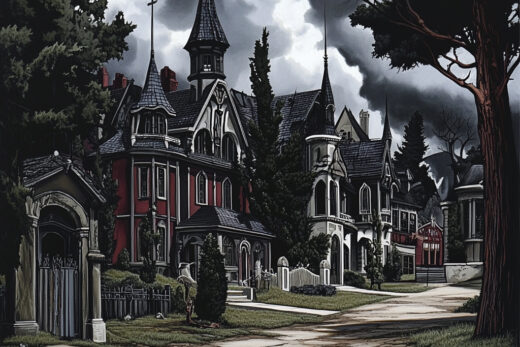 sref 861 | a town