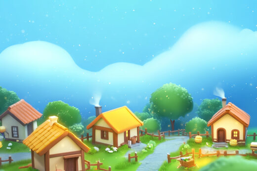 sref 865 | a town