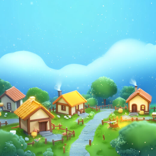 sref 865 | a town