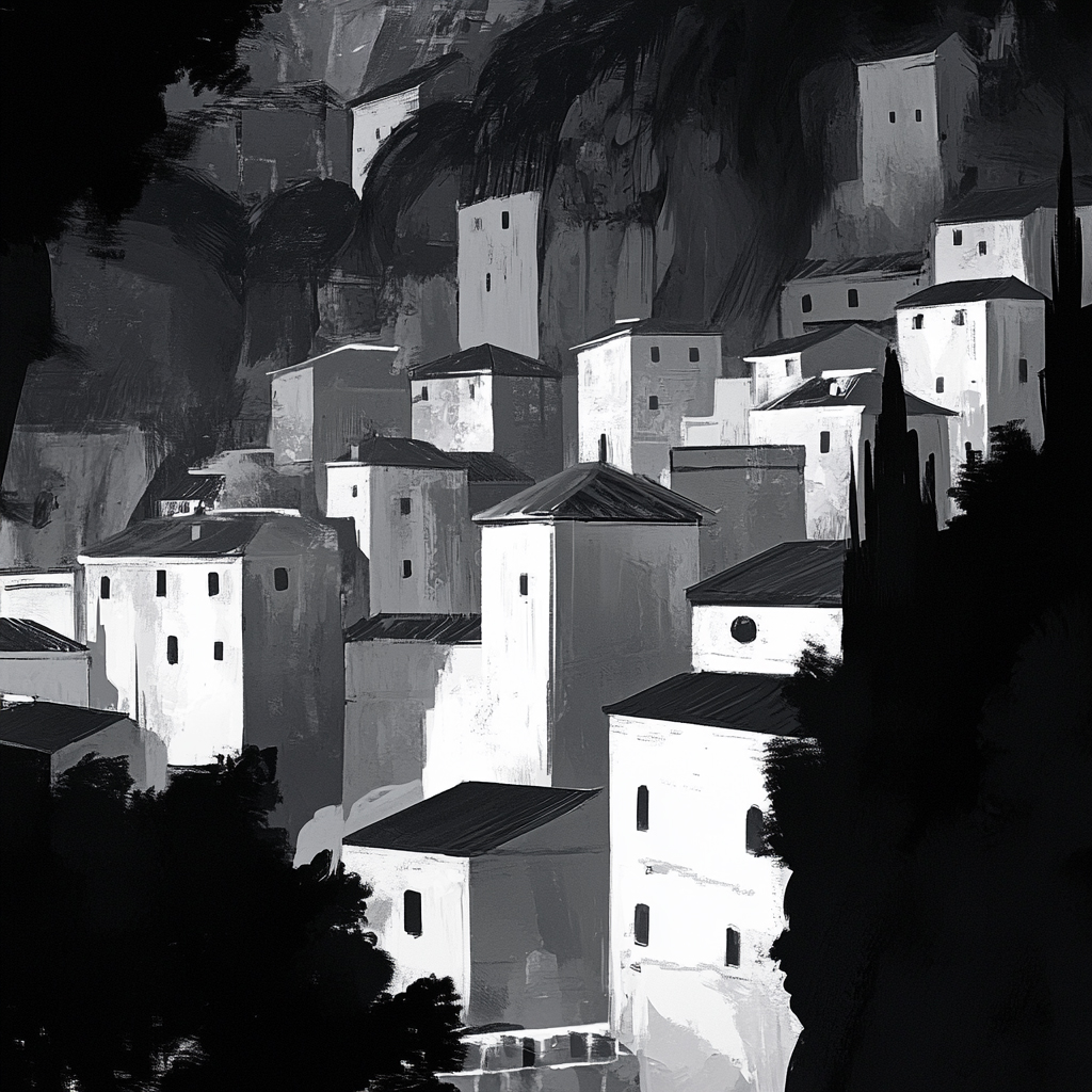 sref 880 | a town