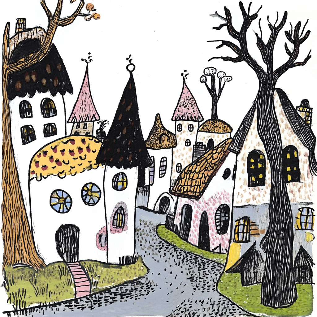 sref 893 | a town