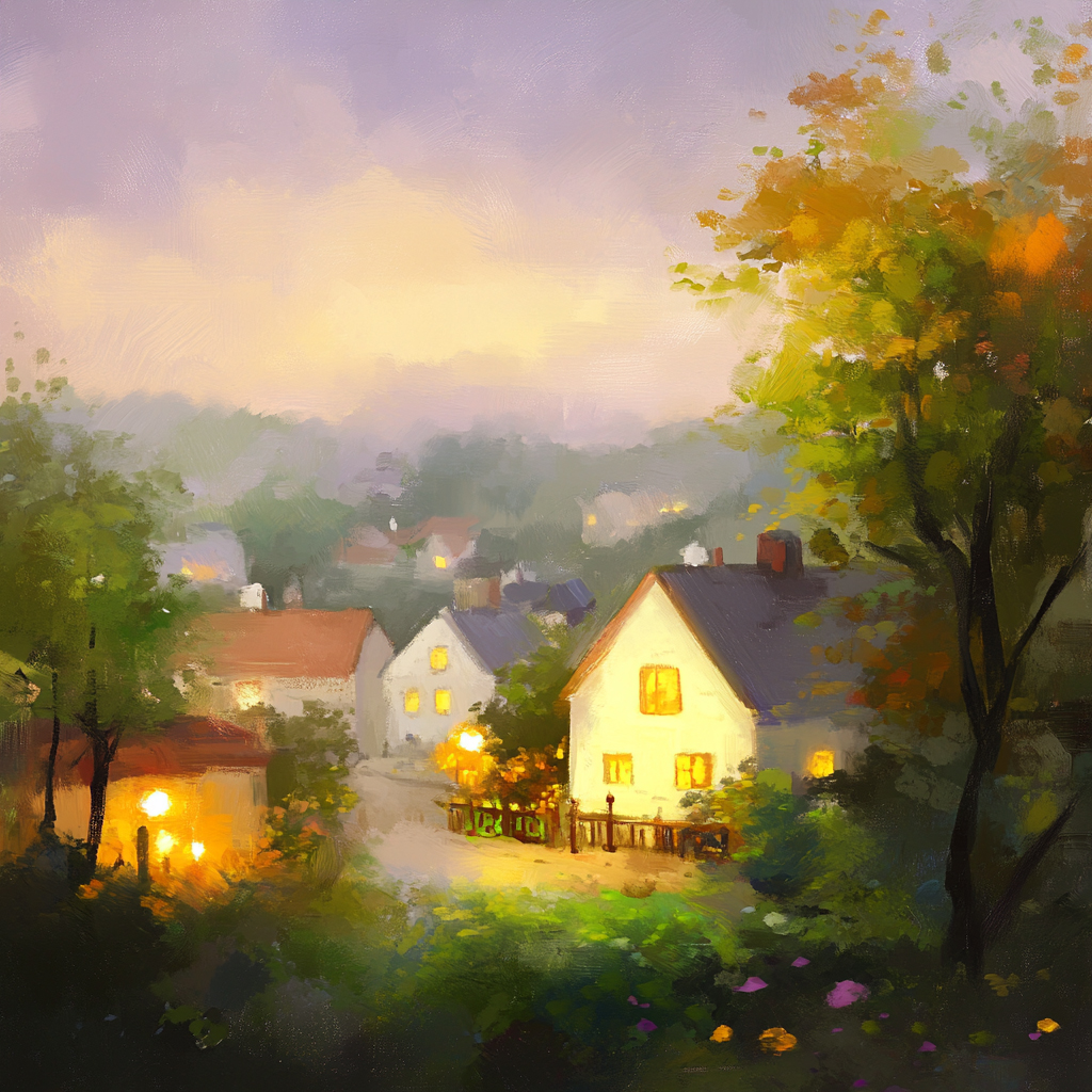 sref 92 | a town