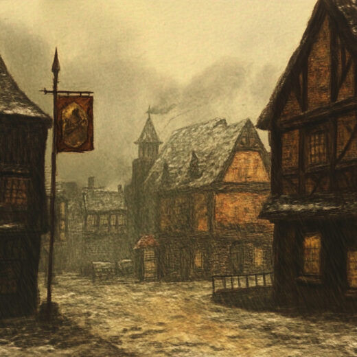 sref 941 | a town