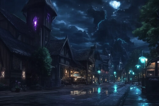 sref 984 | a town