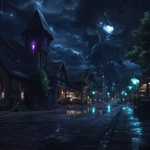 sref 984 | a town